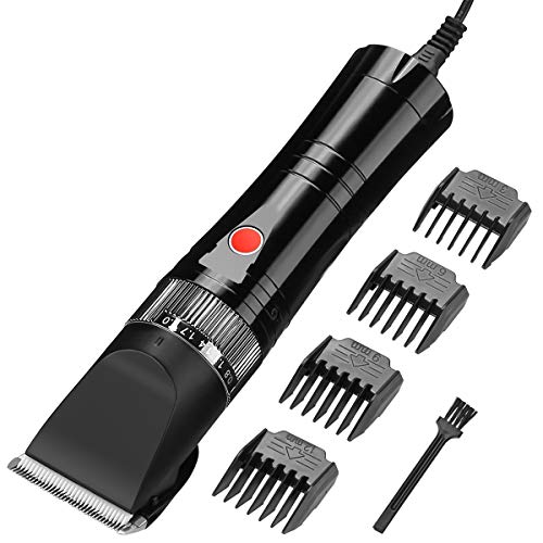 Pro Pet Clippers,HONGNAL Goat Cutting Kit,2000mA Powerful Electric Cutting Trimmer Set,Hair Cutting Kit Cordless for Men,Great for Barbers and Stylists