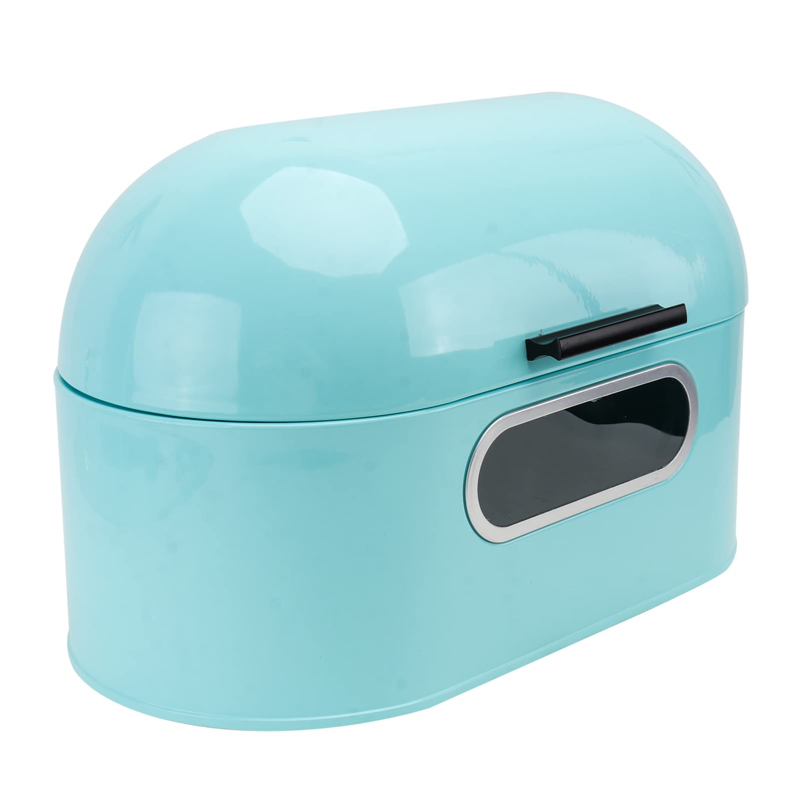 Cabilock Caja De Pan De Metal Para Cocina Contenedor Doméstico Visible De Alimentos De Metal Para Almacenar Pan En El Hogar Cocina
