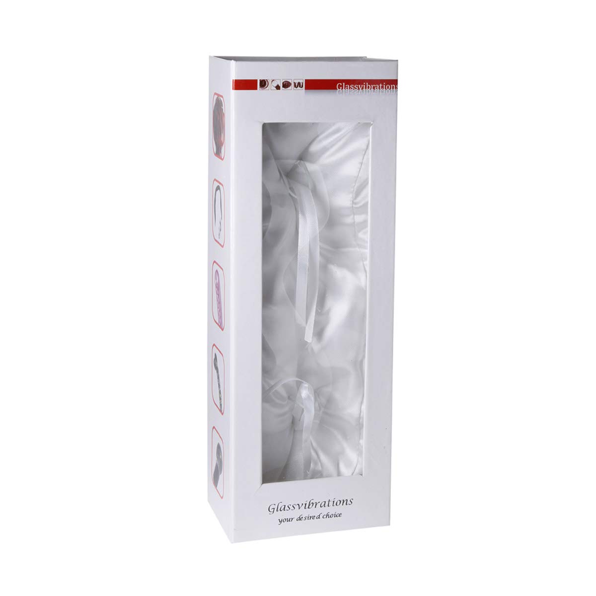 GLASSVIBRATIONS - Dildo di vetro - Turtle Lotti luminosa