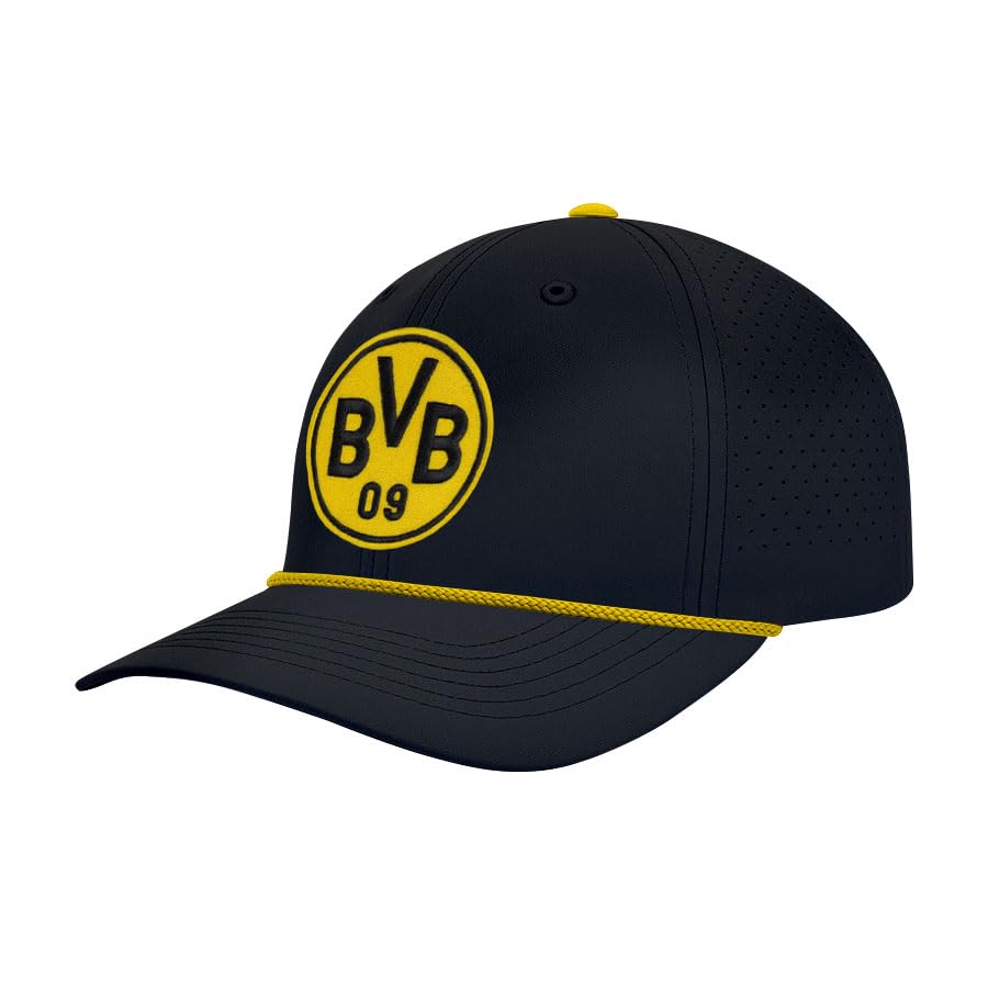 1863FC Borussia Dortmund Color Badge Air Flow Hat - Black miniatura 1