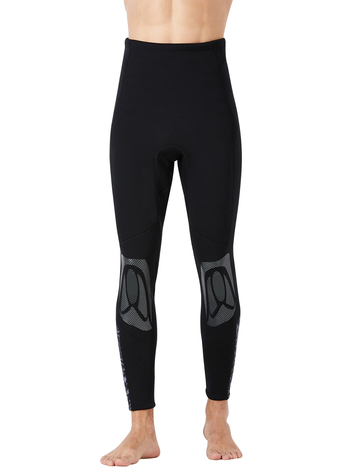 Owntop Pantalones de Neopreno para Hombres Mujeres Jóvenes - 3MM Trajes de Baño Térmico, Mallas de Traje de Buceo Protección Solar UV 50+ para Esnórquel, Buceo