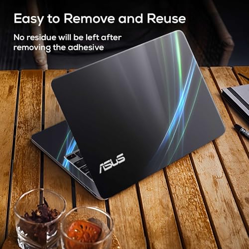 Image of DSGN 165 Full Body Laptop Skin Bubble-Free| Laminated| Removable| HD Quality Sticker for Laptops Upto 15.6 Inches Compatible with Asus
