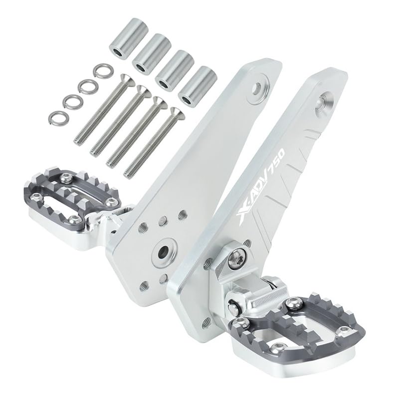 Pédale XADV 750 repose-pieds arrière rabattable en aluminium CNC