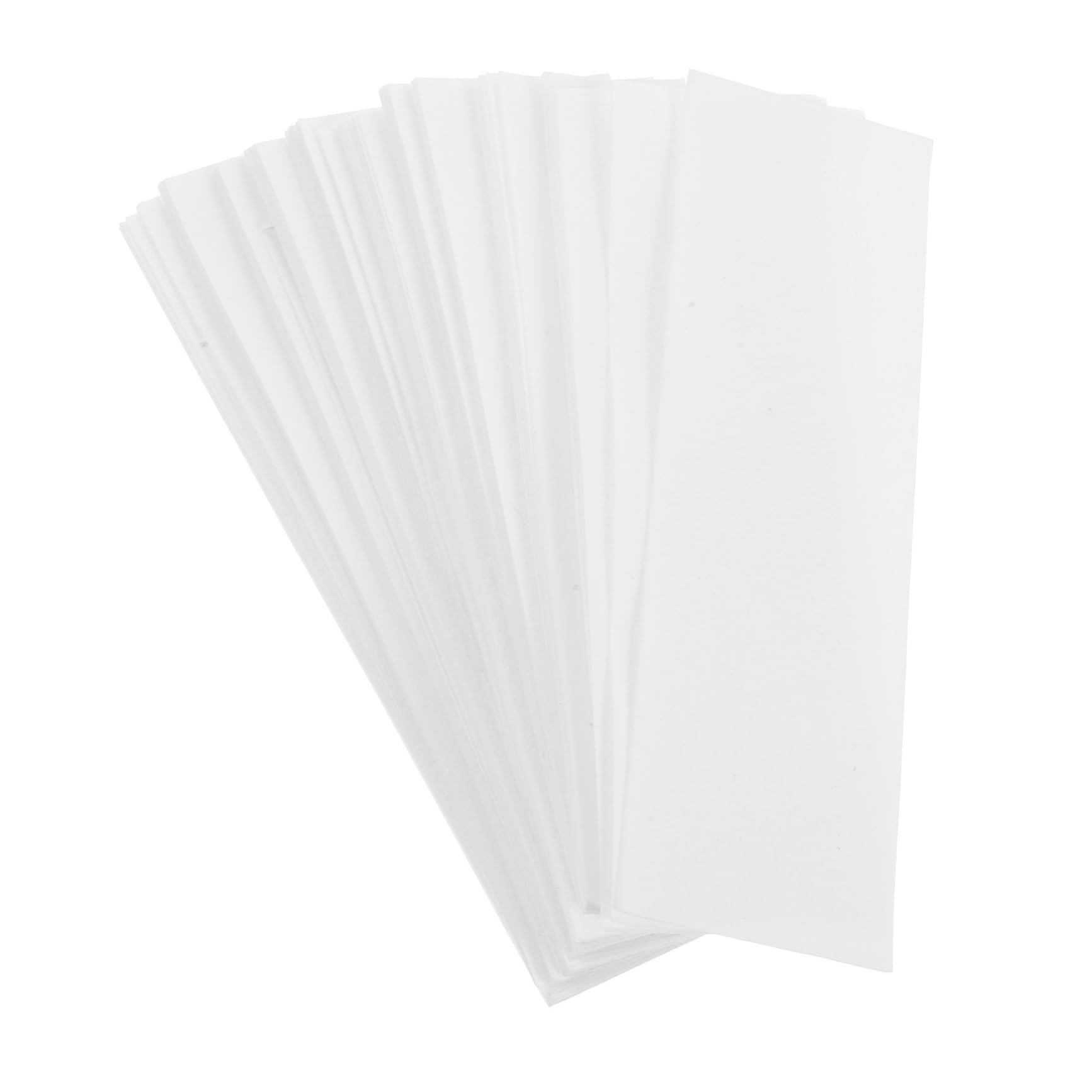 FUNOMOCYA Microscope Cleaning Paper 500 Sheets Absorbent Filter Paper Strips Experiment Blotting for Chemistry Biology Lab