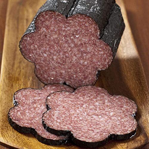 Old Forest And Picante Salami Combo, Dry Aged Sausage By Piller's (Black Kassel), Gourmet Gift, Approx. 5.4 Lb., 2 Count #TOP3
