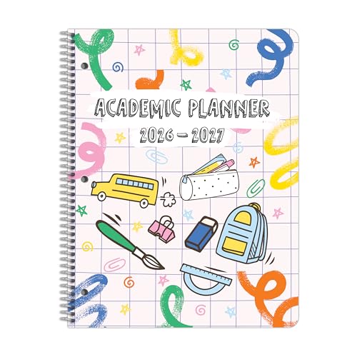 School Planner for Elementary Students 2026-27 Create 8.5 x 11