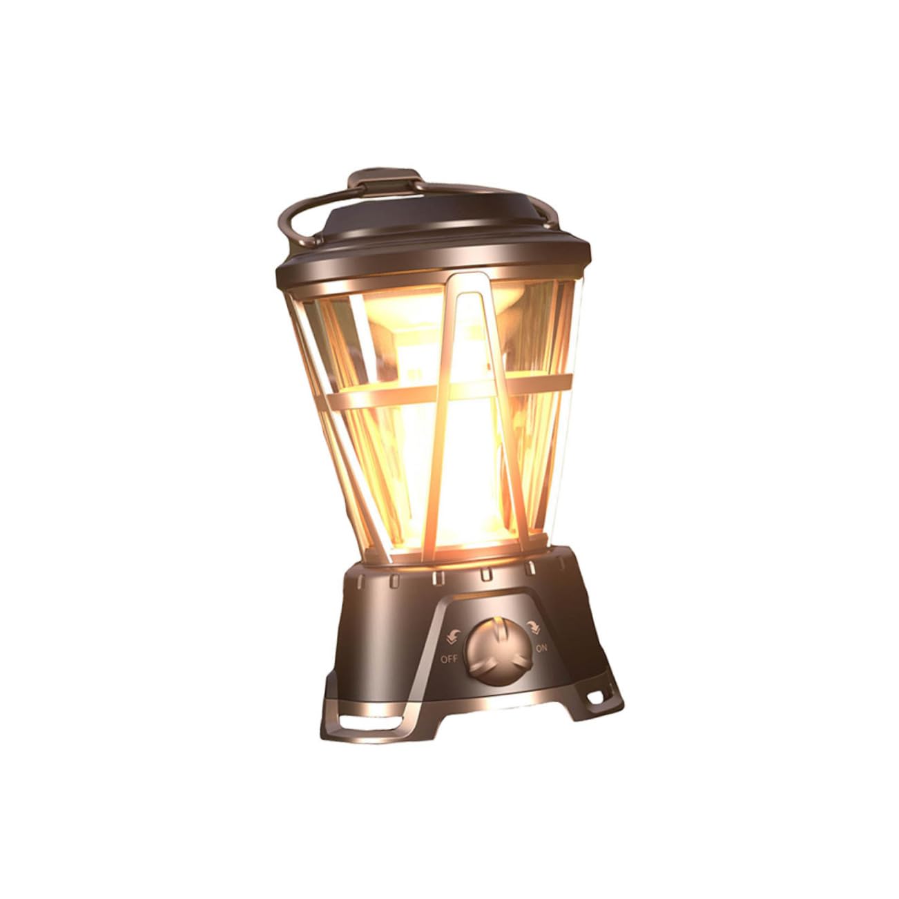 Milisten Vintage Camping Lamp Portable Tent Light for Brightness Camping Accessory for Hiking and Emergency Use