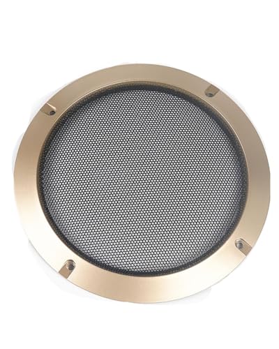 Anello Protettivo Decorativo Copertura In Rete Per Altoparlanti Subwoofer Per Auto Accessori Audio4 inches