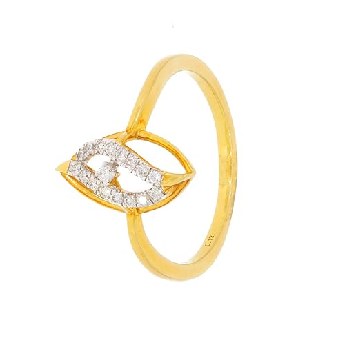 18KT (750) Diamond Ring for Women-DRGD19037273