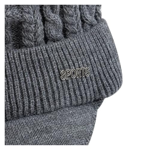 Gorro de invierno con ala para excursiones al aire libre y paseos 5
