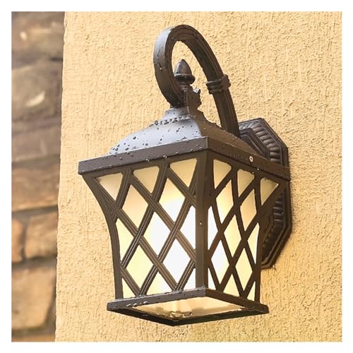 Lampe murale extérieure étanche rétro jardin villa - 7