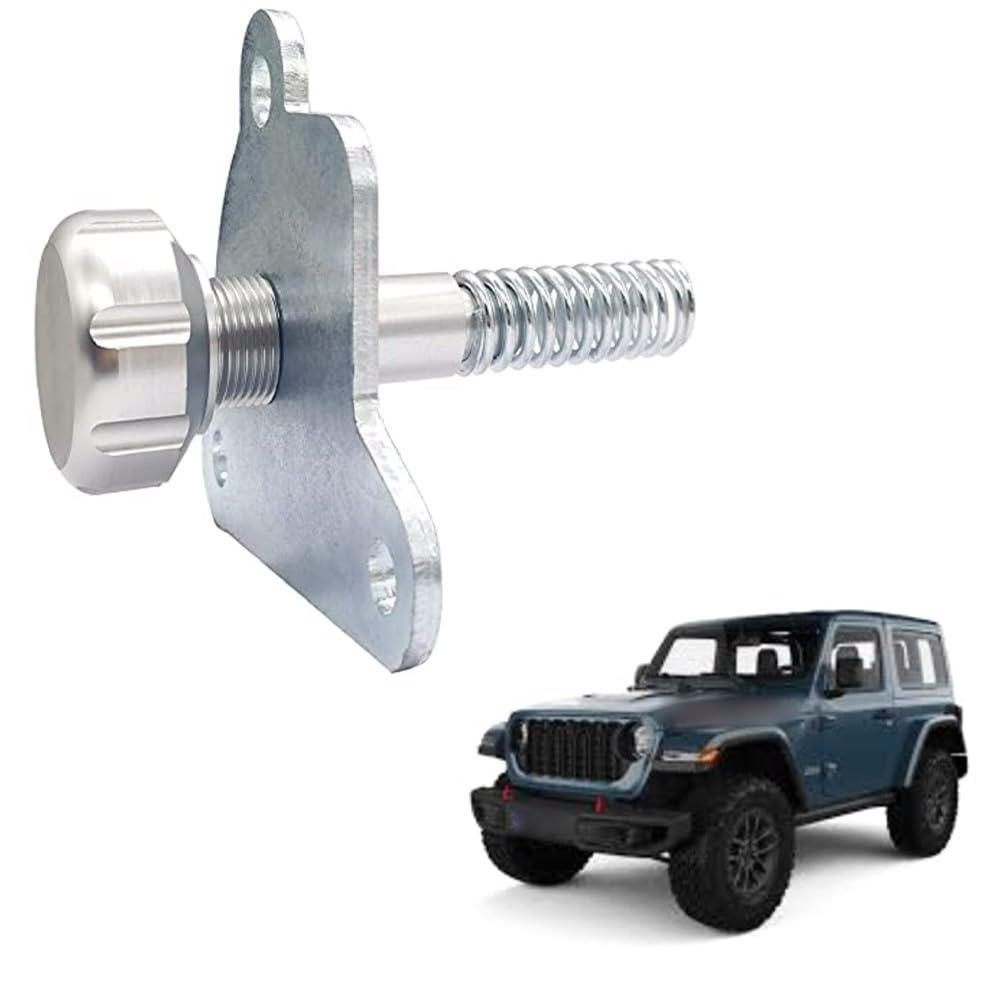 07 17 JK JKU Manuale Swaybar Disconnect Alluminio Sostituzione Argento Off Road Usa