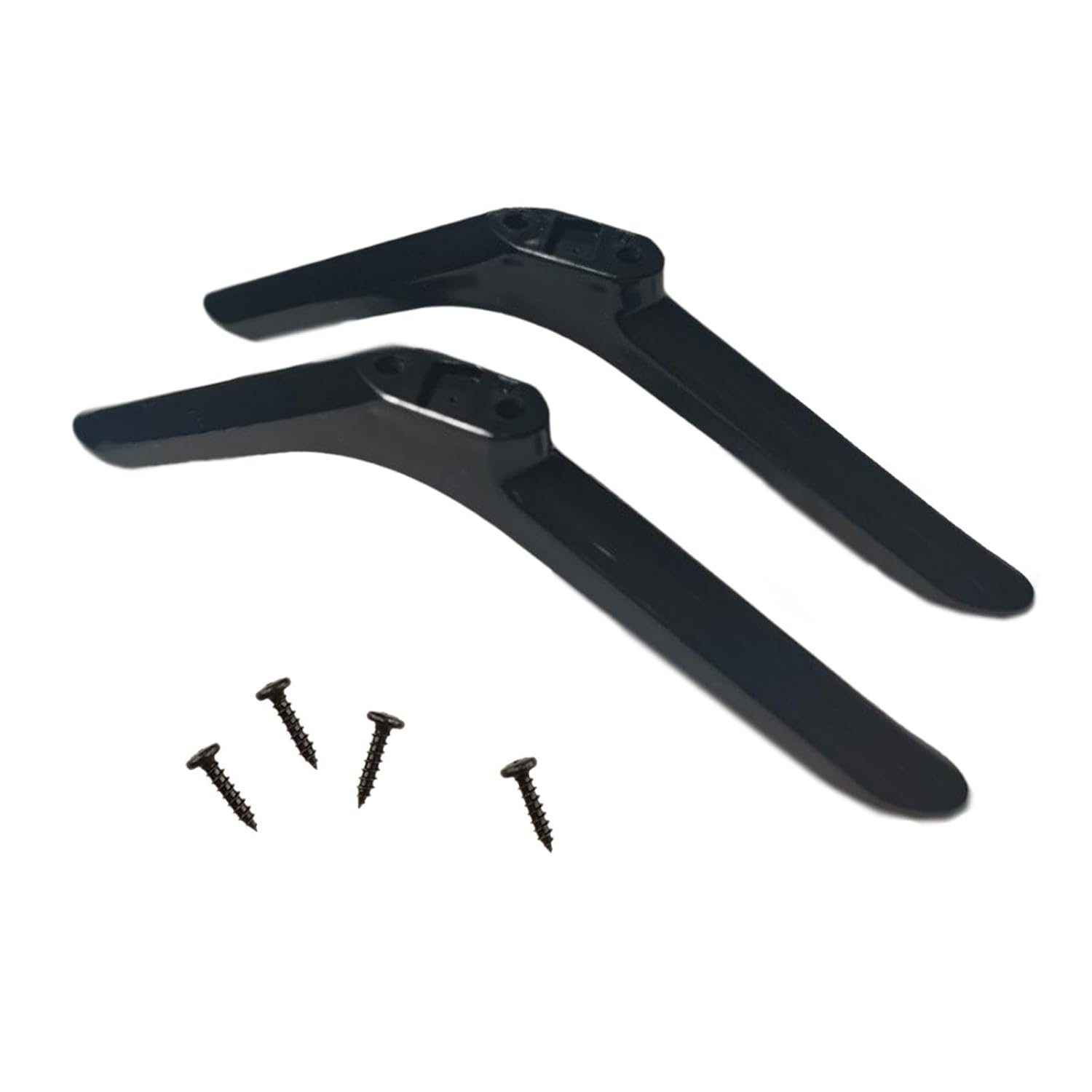 Product image of BNF® Universal TV Stand Legs for Tabletop | Sturdy Replacement TV Base | Stable Support for 24-43 Inch Televisions | PP Material with 4 Screws