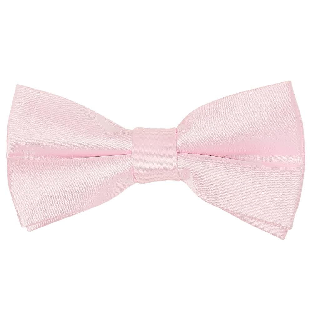 Ties R Us Boys Pink & Blush Pre Tied Blush Pink Bow Tie Age 18 Months-3 Years
