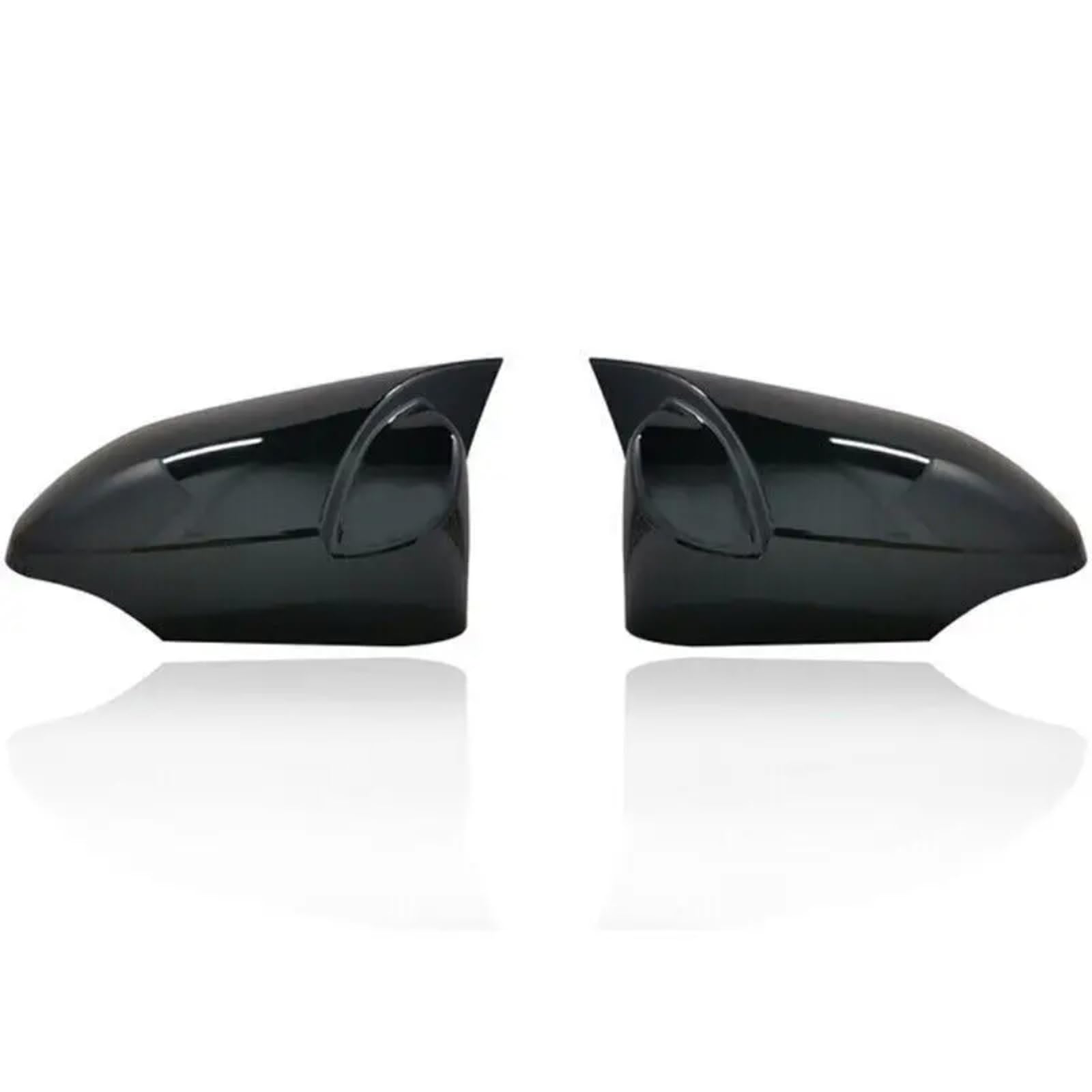 Ahhccne Gloss Black Rearview Mirror Cover Cap For Toyota Corolla 2014-2018, Car Sticker Rearview Side Mirror Cover