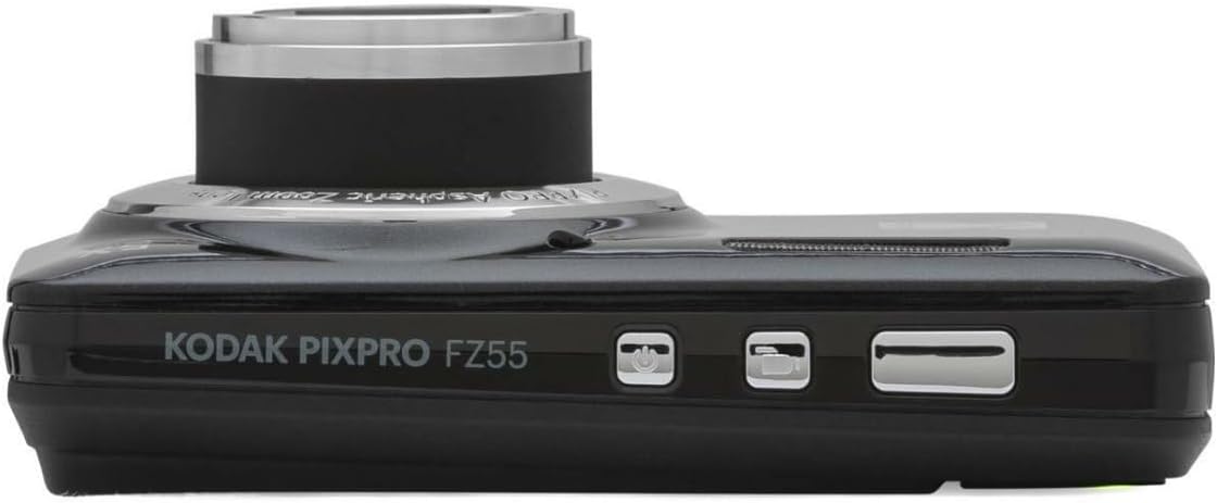 Kodak PIXPRO Friendly Zoom FZ55 Digital Camera (Black) Bundle with Camera Case, 32GB Class 10 UHS-I U1 SDHC Memory Card and USB 2.0 Card Reader (4 Items) - Image 8