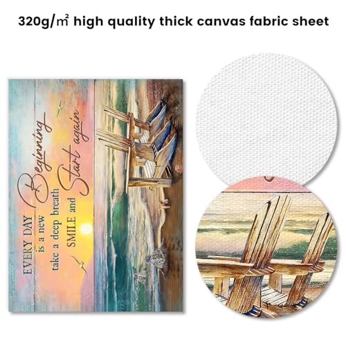 Dazzlewall Vintage Beach Ocean Wall Art Poster Sea Turtle Bathroom Prints, Inspirational Quotes Wall Poster for Bathroom Bedroom Office Decor 12x16 in Unframed - Cosy Home Interiors Dazzlewall Vintage Beach Ocean Wall Art Poster Sea Turtle Bathroom Prints, Inspirational Quotes Wall Poster for Bathroom Bedroom Office Decor 12x16 in Unframed - Image 6