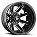 D538 MAVERICK 20x8.25, Bolt Pattern: 8x6.5/, Offset: -240, MATTE BLACK MILLED, set of 1