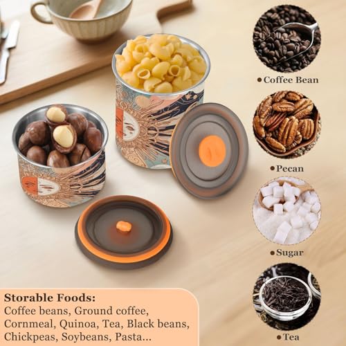 Lata de Café Hermética de Acero Inoxidable 30oz miniatura 5