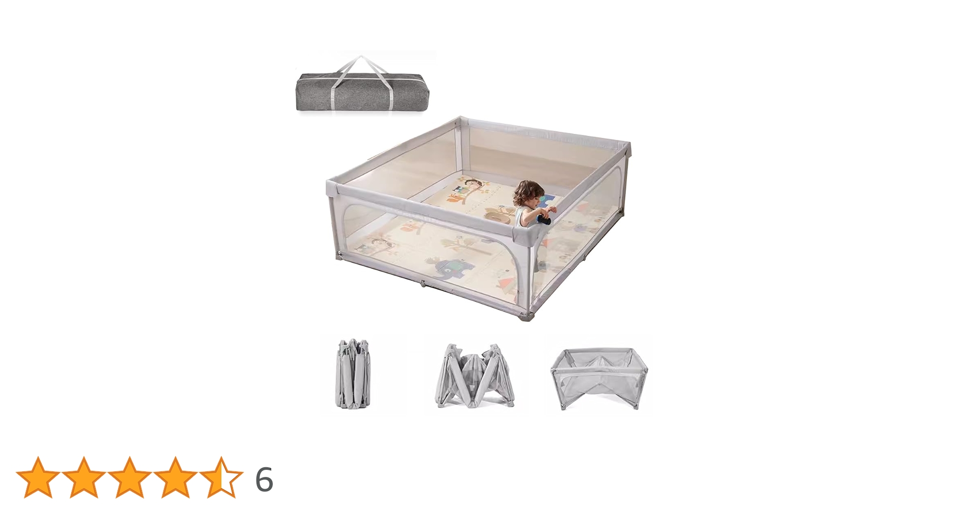 ひなページ Amazon.co.jp: Jumei ベビーサークル ベビーフェンス 折りたたみ