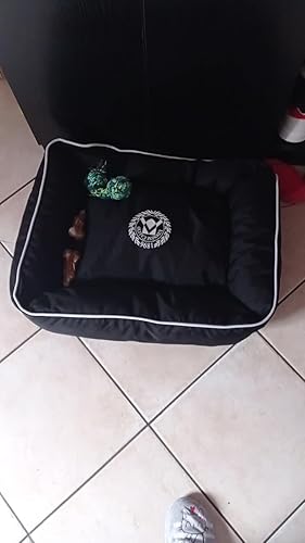 Cuccia Per Cani/Gatti Udinese Calcio - Prodotto Ufficiale, Nero, 60x50 Cm - Foto 4