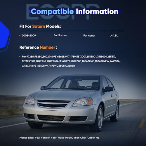 Image of ECCPP AC Compressor Direct Fit for Saturn Astra L4 1.8L 2008-2009