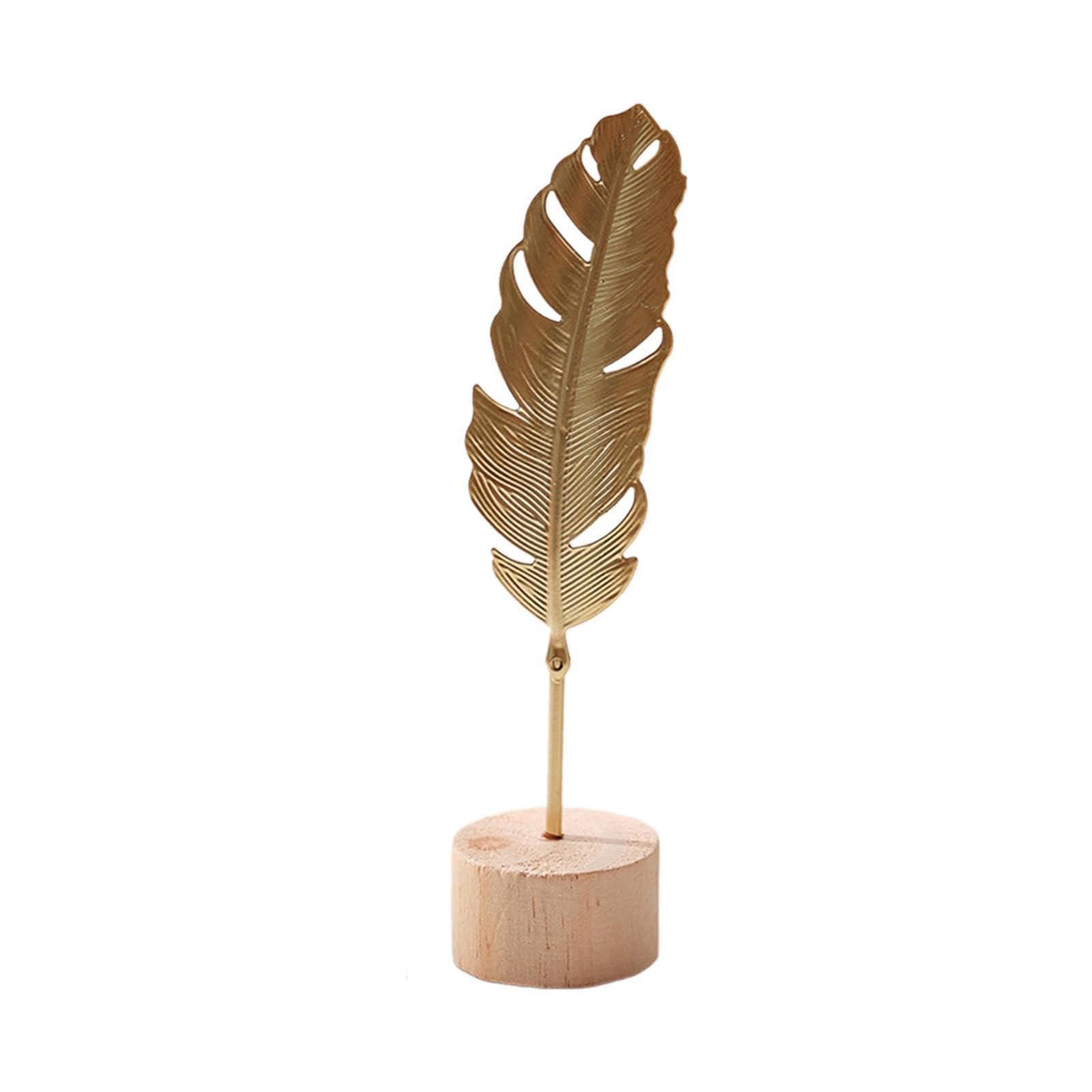 Yixannx Nordic Sculpture Artistic Metal Statue Sculpture Home Decor Unique Art Figurine With Base Craft Decoration Crafts Statue Desktop Bookshelf Ornament, Style B