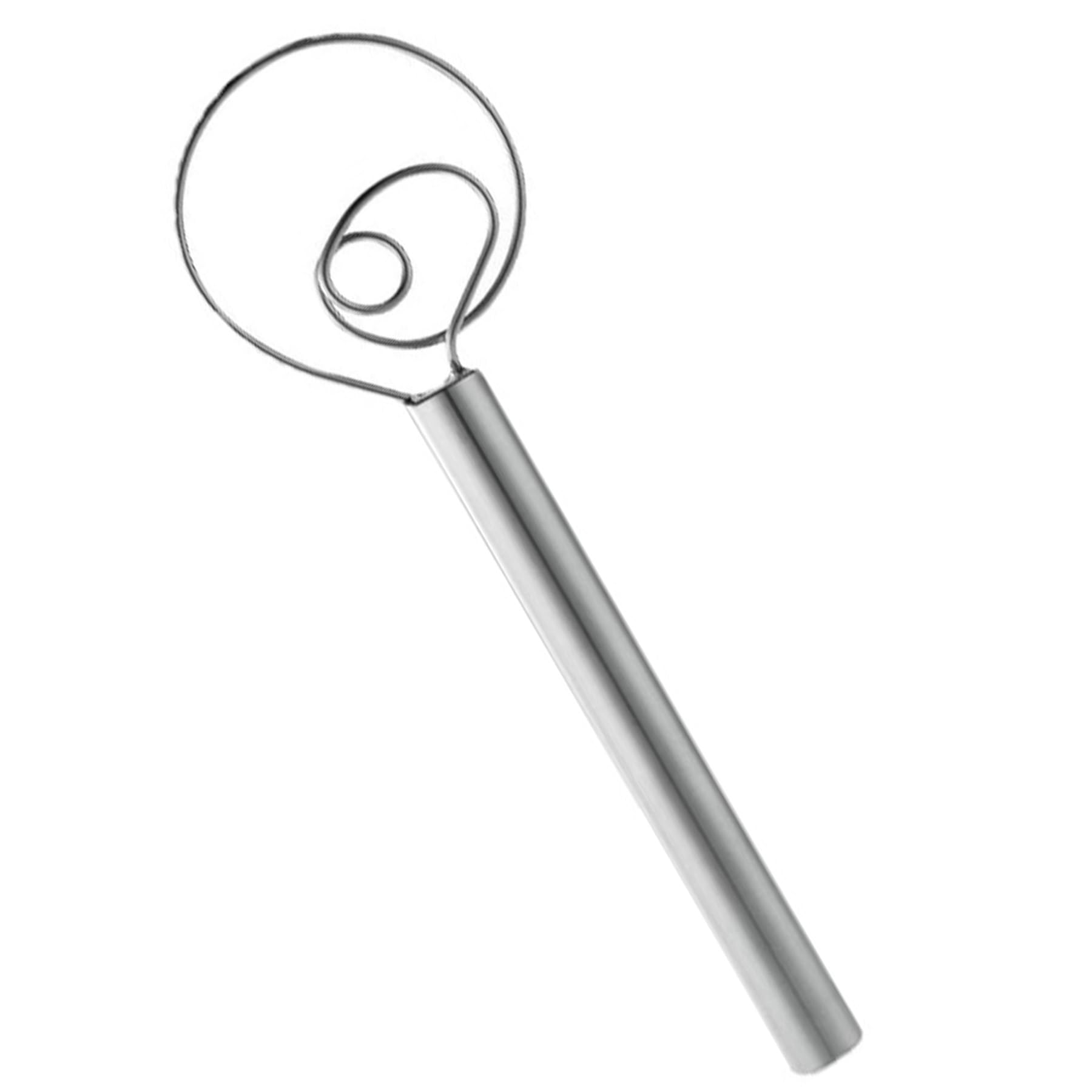 Danish Dough Whisk, Premium 304 Stainless Steel Bread Whisk