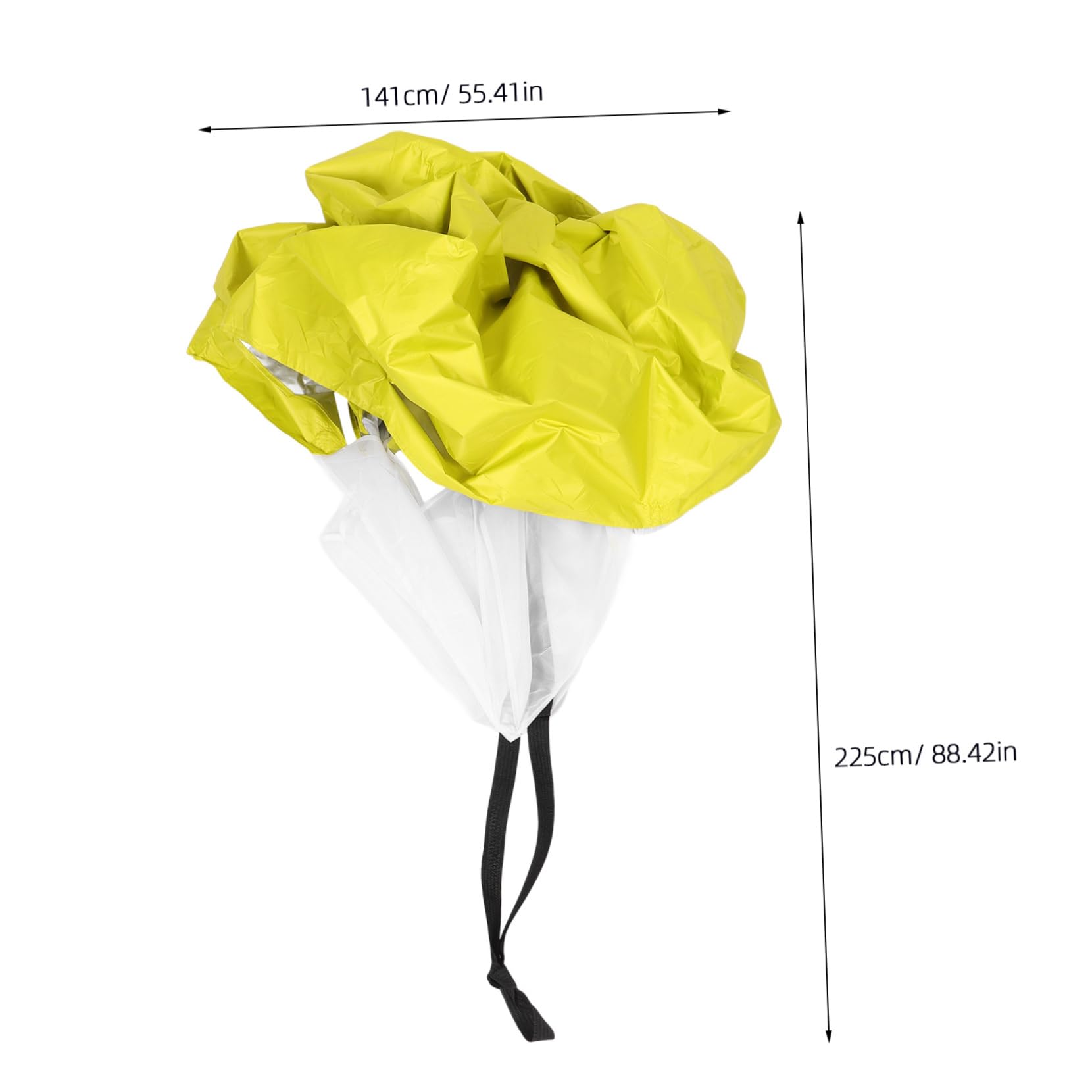 NAMOARLY Drag Parachute for Speed Practicing Portable Running Parachutes for Running