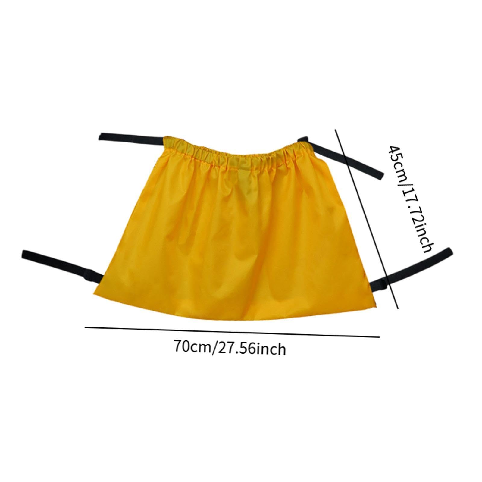 Garende Baby Stroller Hanging Bag Diaper Storage Bag Pram Pushchair Storage Baby Carriage Organizer for Phones Baby Essentials, Yellow