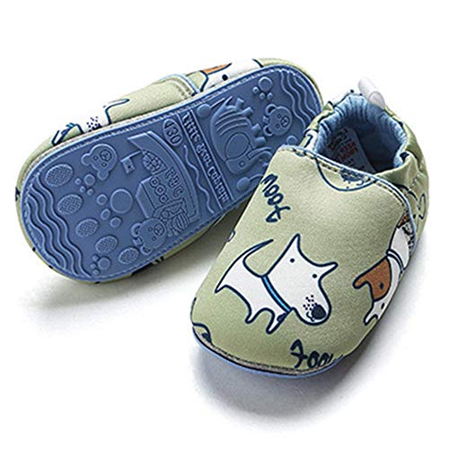 TIMATEGO Toddler Baby Boys Girls Shoes Non Skid Slipper Sneaker Moccasins Infant First