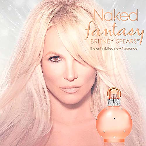 Image of Britney Spears Naked Fantasy Limited Edition, Eau De Parfum EDP Spray for Women, 3.3 Fl Oz