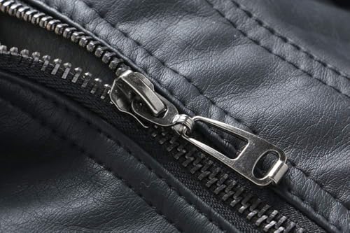 Collar Motorcycle Faux Leather Coats Kids Bomber PU Soft Leather Jackets4