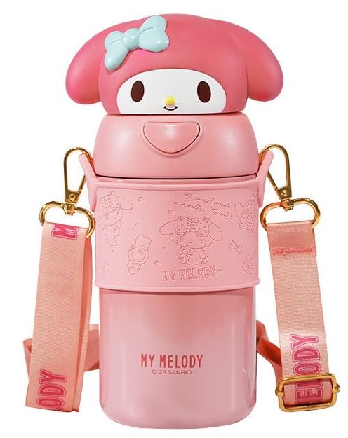 Amazon.com: My Melody Pink Stainless Steel Insulated Water Bottle