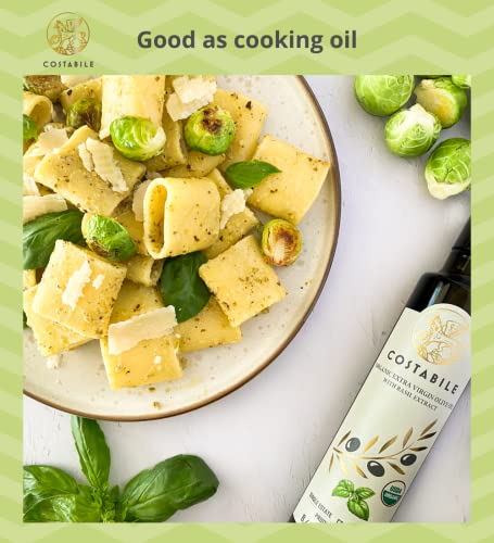 Aceite de oliva extra virgen infusionado naranja y albahaca miniatura 6