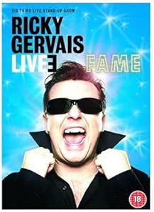 Ricky Gervais - Live - Fame [DVD] : Amazon.com.mx: Películas y Series de TV