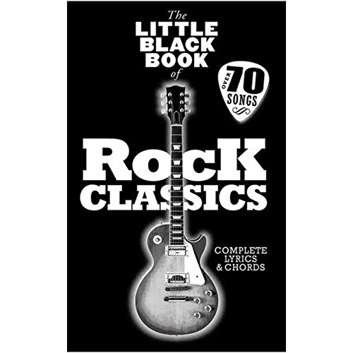 The Little Black Book Of Rock Classics: Noten, Songbook für Gesang, Gitarre