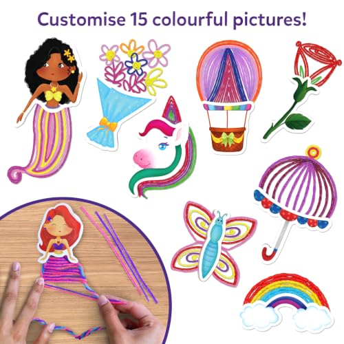 Image of Skillmatics Waxy Stick Art Kit - 100 Bendable & Reusable Waxy Sticks