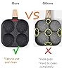 HUPECHAM 4-Cup Egg Pan Nonstick, and Granite Egg Frying Pan, Versatile Breakfast Skillet for Eggs, Pancakes, Plett, Crepes, Compatible with Gas Stove and Induction Cooktop #5