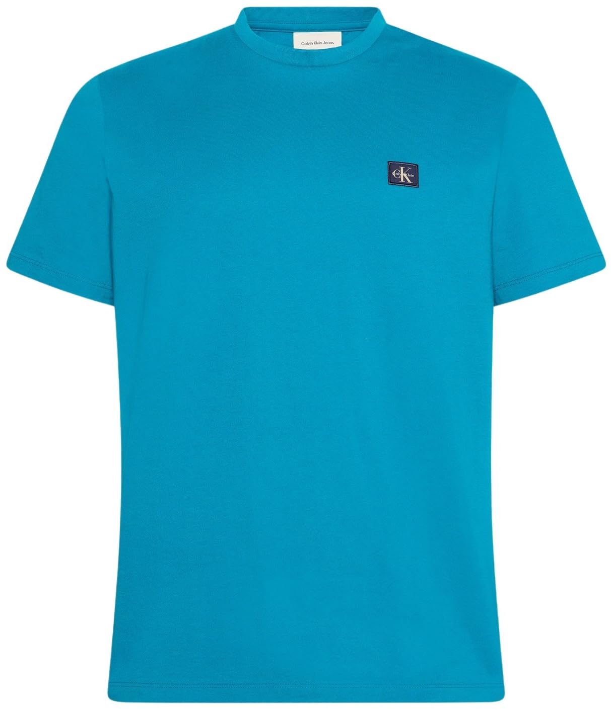 Calvin Klein Herren Ss Badge 30s Jersey Classic Tee Lv04rc272g T-Shirts (1er Pack)