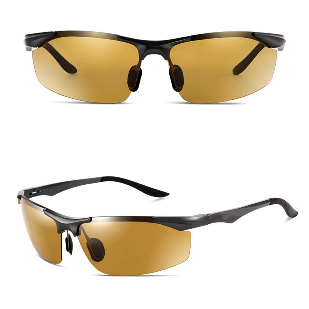 Fotocromatici Visione Notturna Occhiali SCAML Fashion Day And Night Doppio Utilizzo Automatico Scolorire Polarizzato Occhiali Di Guida Per La Guida Veicoli Arrampicata All'aperto
