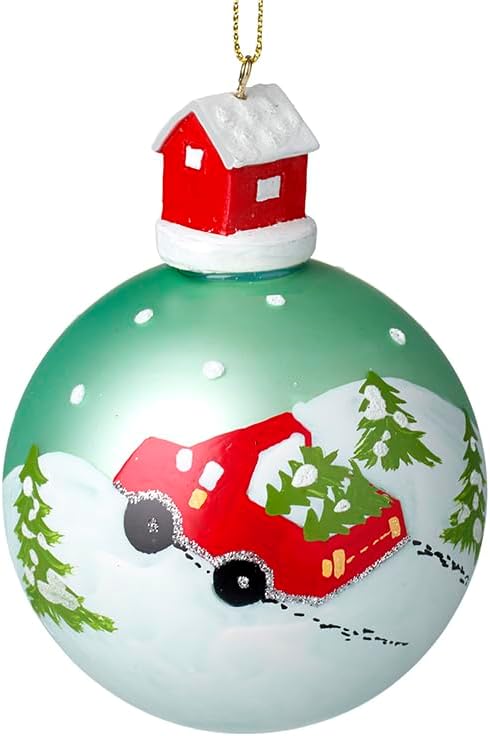 Heaven Sends Driving Home For Christmas Novelty Bauble