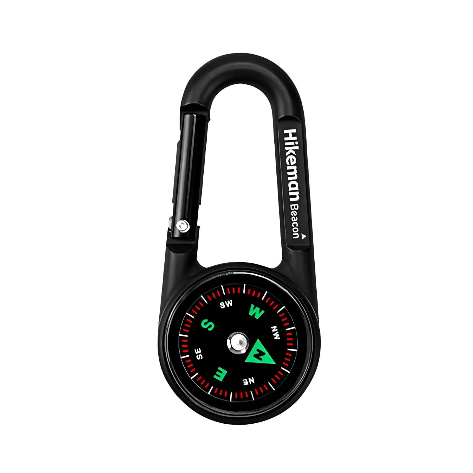 ATORSE High Accuracy 2-in-1 Compass Thermometer Portable Compass Keychain Lightweight Navigation Tool Water Resistant for Hikers, Campers, Camping, Hiking, Survival, Single Pack-picture-11