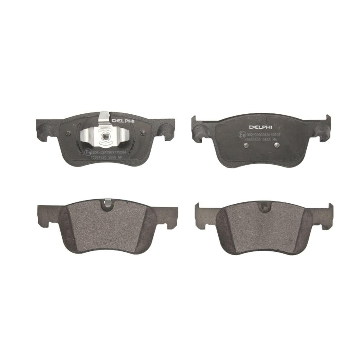 Genuine Delphi Brake Pad Set - Part Number LP2689