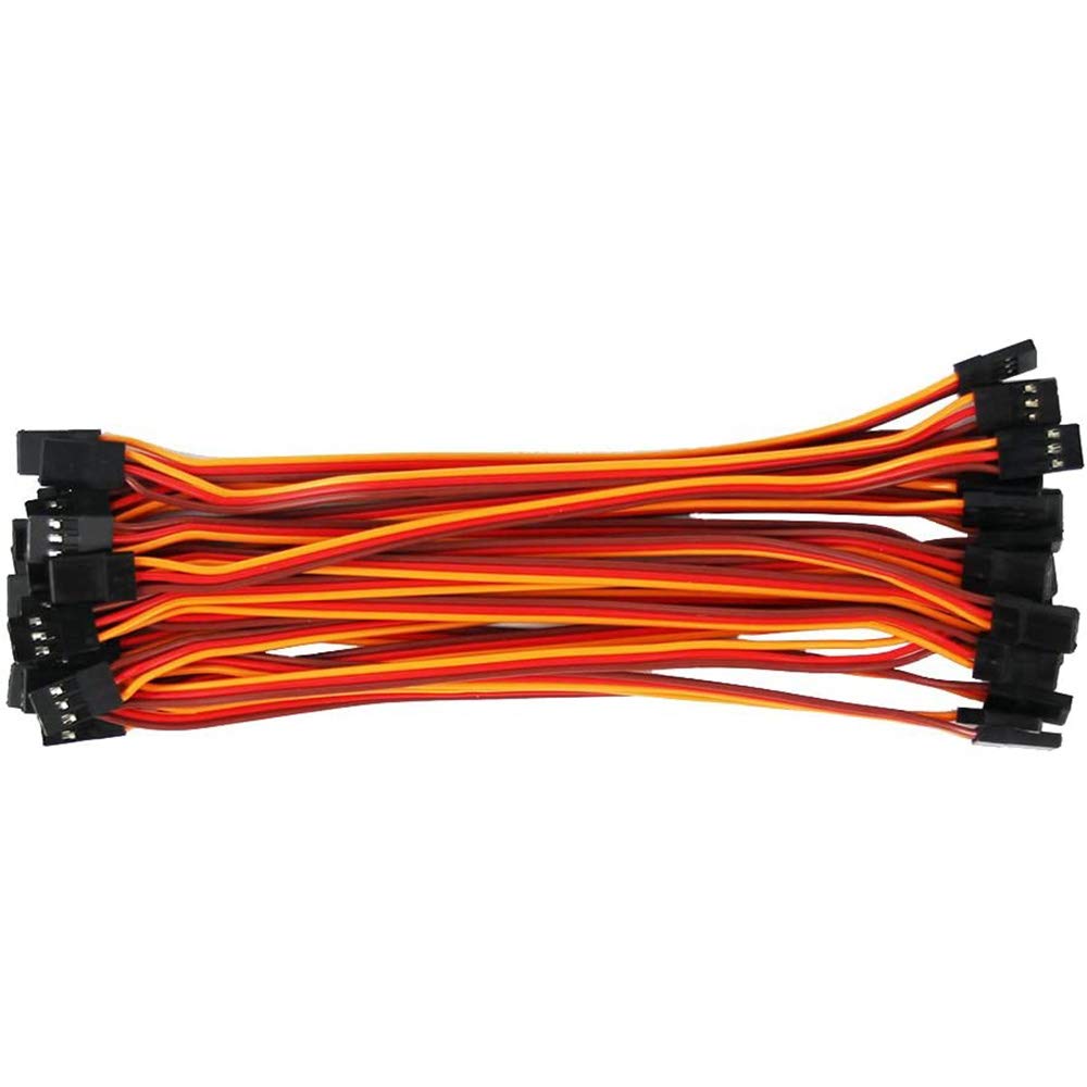 Servo-kabel Gedraaide Futaba Connector vrouw. 22AWG/60 Str