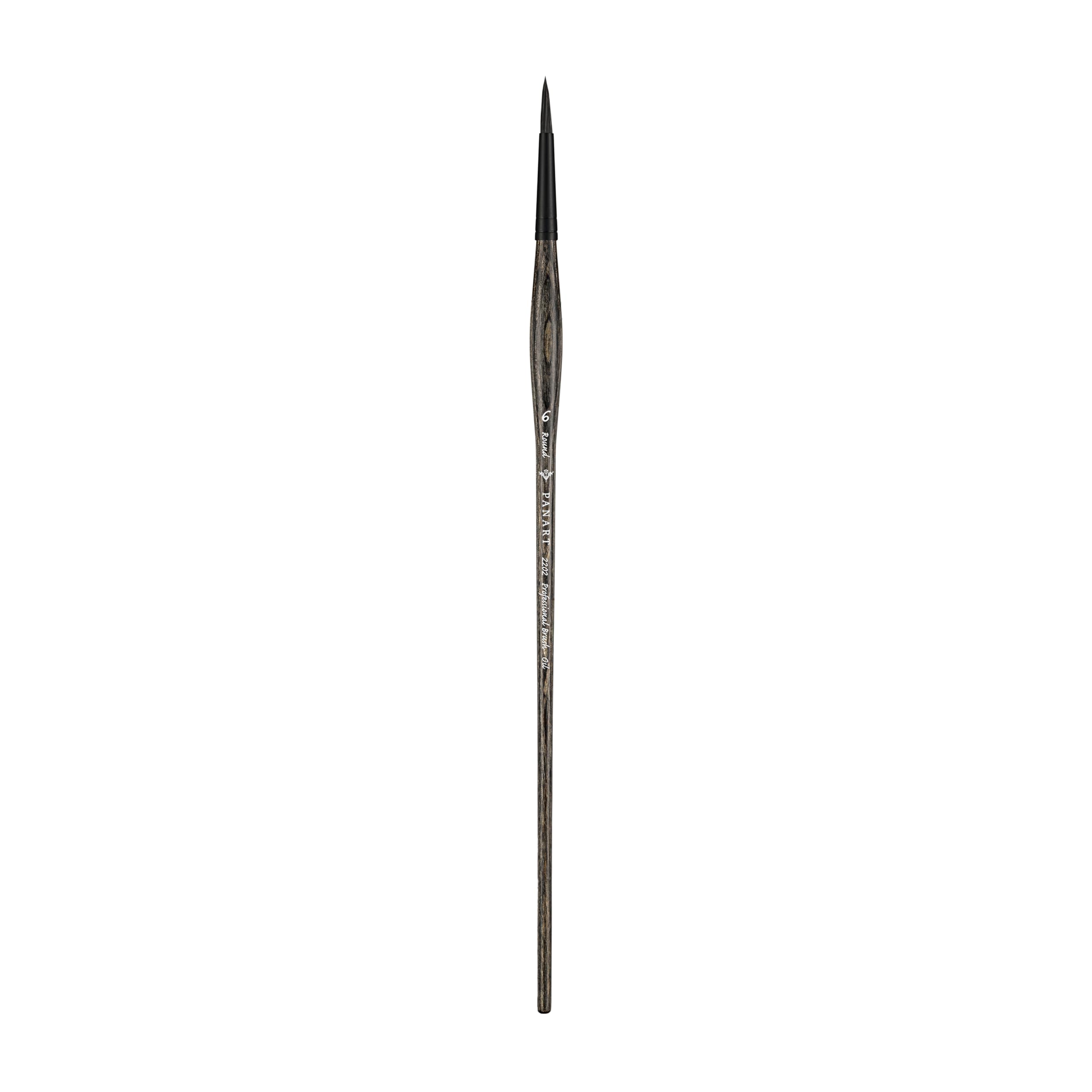 Pan Art Synthetic Fibre Round No. 06, Detail & Wash Brush for Oil Paints