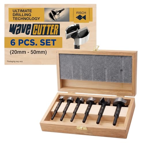 FISCH Wave Cutter Forstner Bit Set (6-Piece)