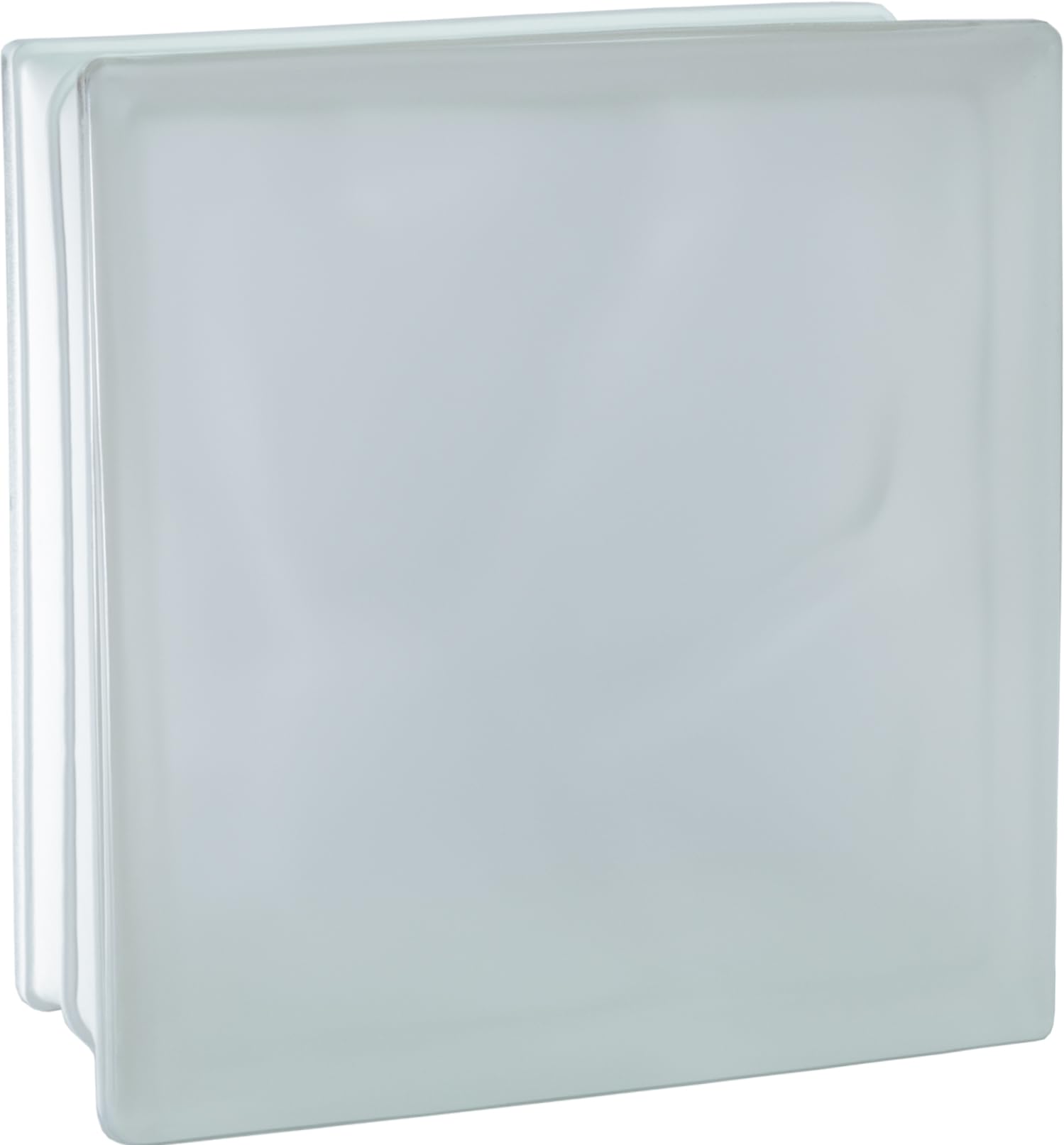 4 pieza BM bloques de vidrio nube SUPER white bloque de vidrio satinado por dos lado 24x24x8 cm
