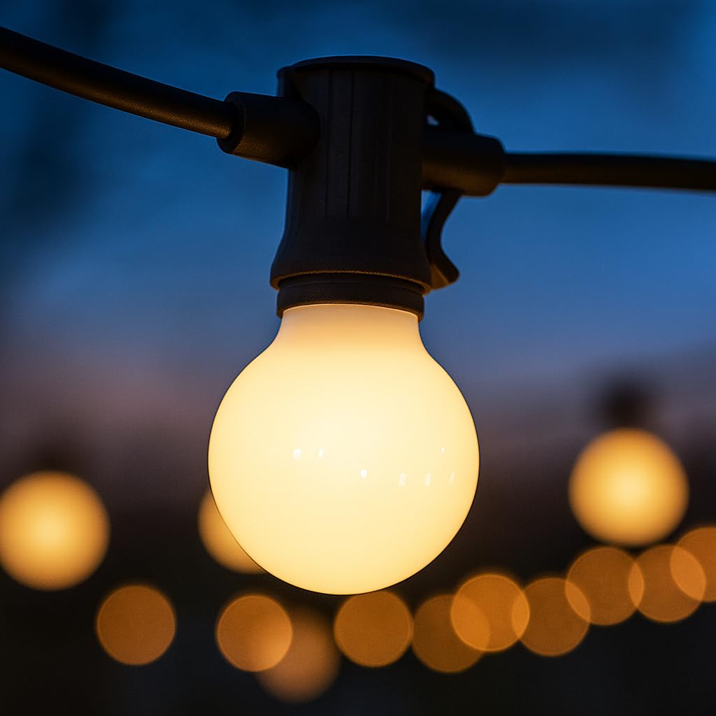 NCC-Licht 100 x LED Lampe Tropfen 0,8W E27 matt extra warmweiß 2200K Kunststoff auch für Außeneinsatz