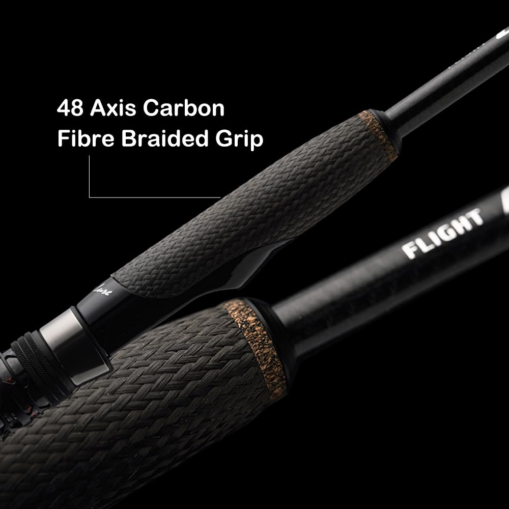 Canna da Pesca Canna da Spinning for spigole Canna da Pesca a Lancio Lungo ad Alto tenore di Carbonio(FD-80MFS)